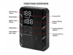 Mcvision A10 Portable Mini Electric Tire Inflator Air Pump - Image 3